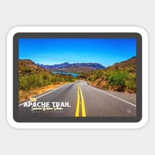 Apache Trail Scenic Drive View Sticker